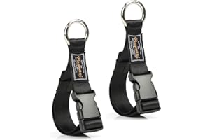 PACMAXI Stroller Hook, 2 Pack Multi Purpose Organizer Hooks Clip for Stroller, Wheelchair, Rollator, Walker (Black)