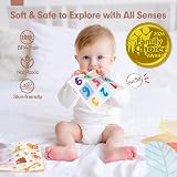 hahaland Baby Tissue Box Toy Sensory Set for 6 12 Months Gift view 6