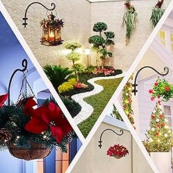Etoolia Set of 2 Heavy-Duty Plant Hangers -12-Inch