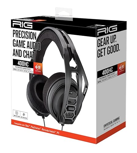 RIG 400HC Universal Performance Gaming Headset with Removable