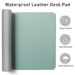 Aothia Leather Desk Pad Protector, Mouse