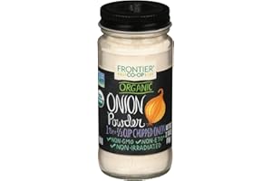 FRONTIER CO-OP Frontier Herb Organic White Onion Powder, 2.1 oz