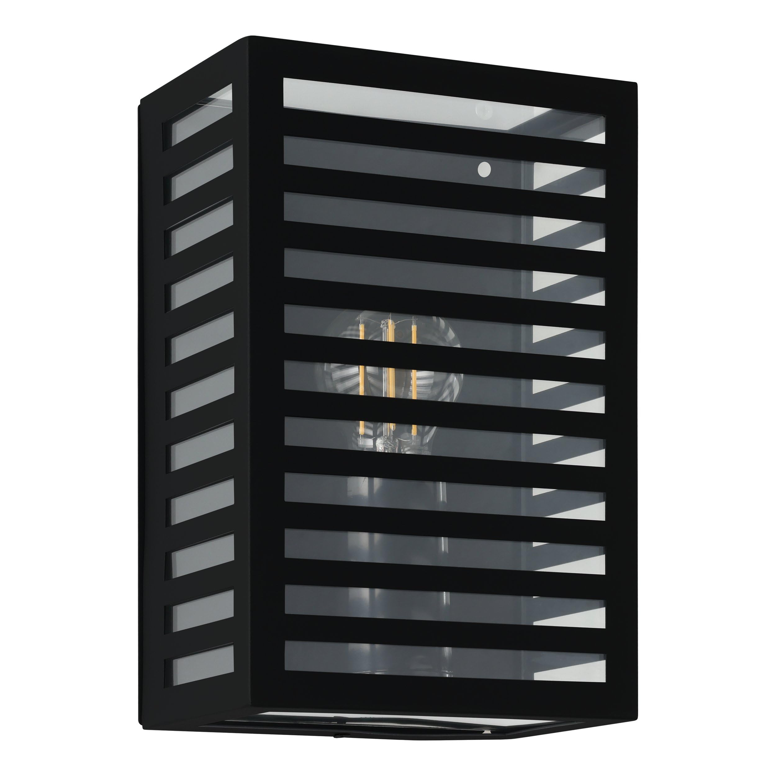 Eglo Outdoor wall Light Alamonte 3, Outdoor wall lamp Made of Metal in Black, Outdoor wall spot, Porch Lighting with E27 Socket, IP44
