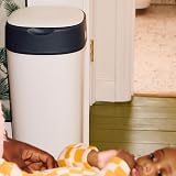 Tommee Tippee Twist and Click XL Nappy Bin White with Refill Cassette view 3