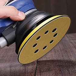 Mestool 5-Inch 8-Hole Hook and Loop Sanding