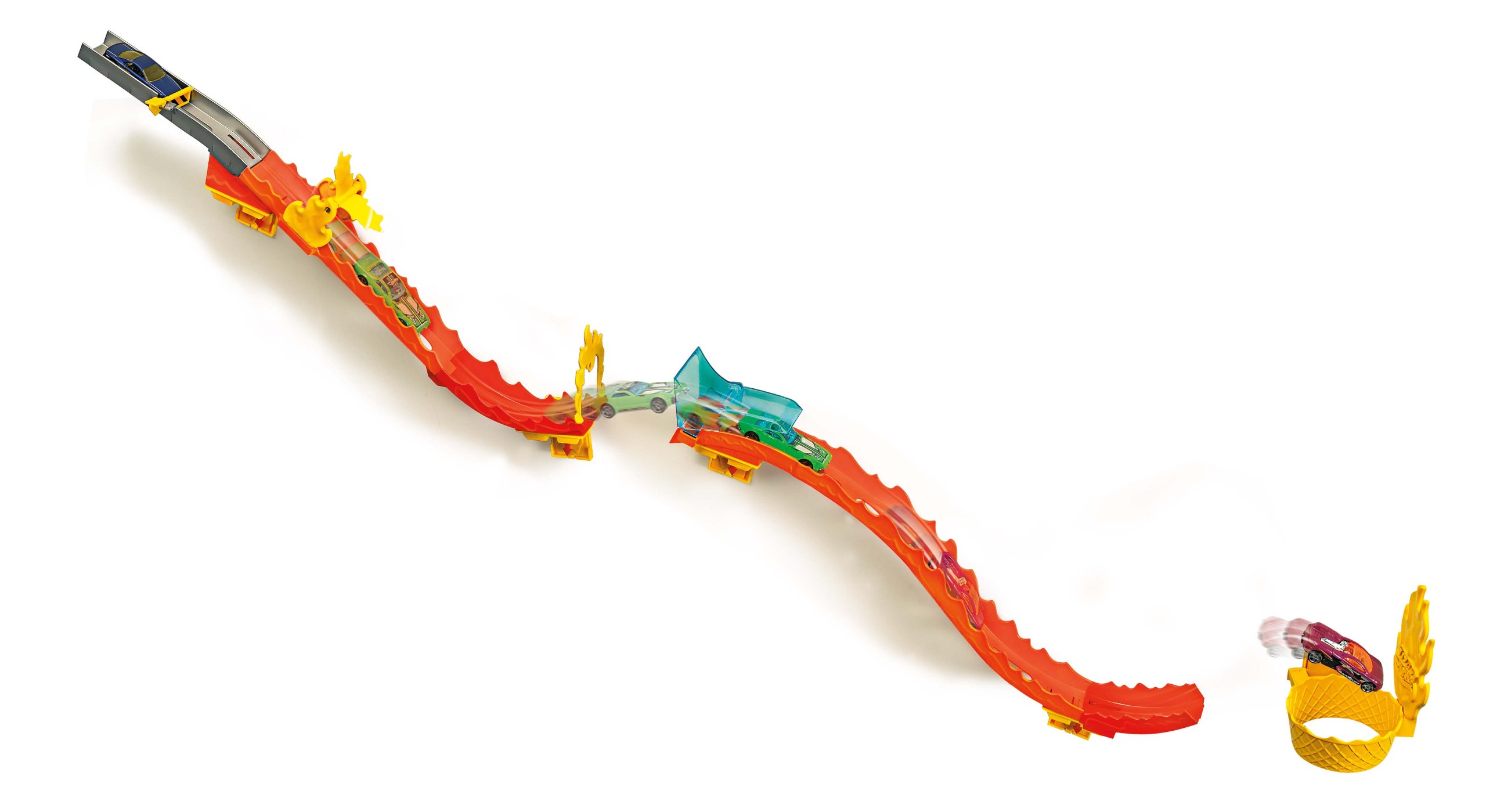 hot wheels flame track