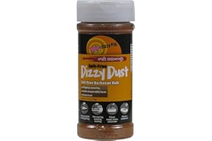 Dizzy Pig Salt Free Dizzy Dust All Purpose Seasoning and BBQ Rub - 6.7oz