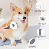 THE ONE Self-Cleaning Dog and Cat Slicker Brush Grey view 6