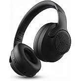 TREBLAB Z2 – Hybrid Active Noise Cancelling Wireless Headphones for Gym & Sports Workout, Lightweight Foldable, 58H Battery, Deep Bass, Over Ear Headphones Wireless Bluetooth with Mic for Travel