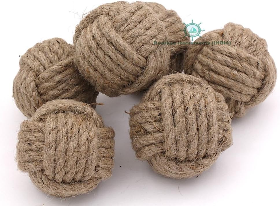 Amazon Com Nautical Decoration Big Nautical Rope Ball Set Of 6