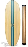 GoofBoard Classic, Surfing Balance Board - Perfect for SUP/Paddle Board/Kite/Longboard - Top Rated of All Balance Boards for Surfers - U-blocks Included for Easy/Safe Start-Up