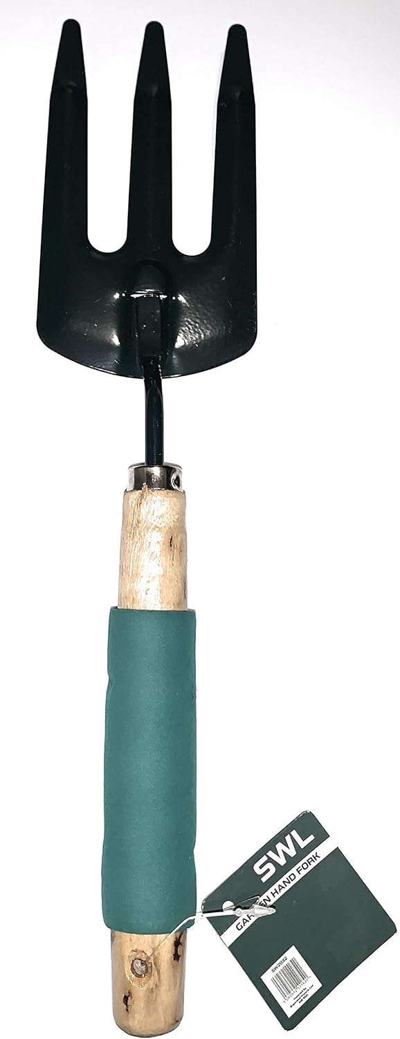 SWL Garden Hand Fork, Green - Image 3