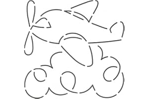 Quilting Creations HW91 Flying High Quilt Stencil