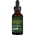 Global Healing Detoxadine - Organic Nascent Iodine, Iode Nassant Liquid Supplement Drops for Thyroid Support, Detox Cleanse, 
