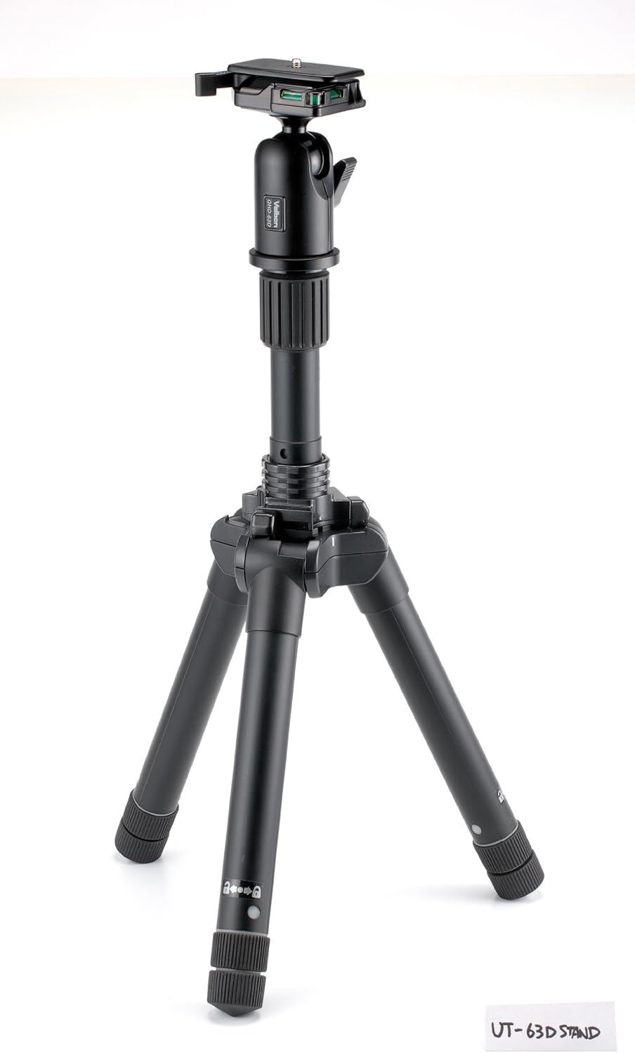 Velbon Ultrek UT63D Tripod with QHD63D Ball and Socket Head, UT63D
