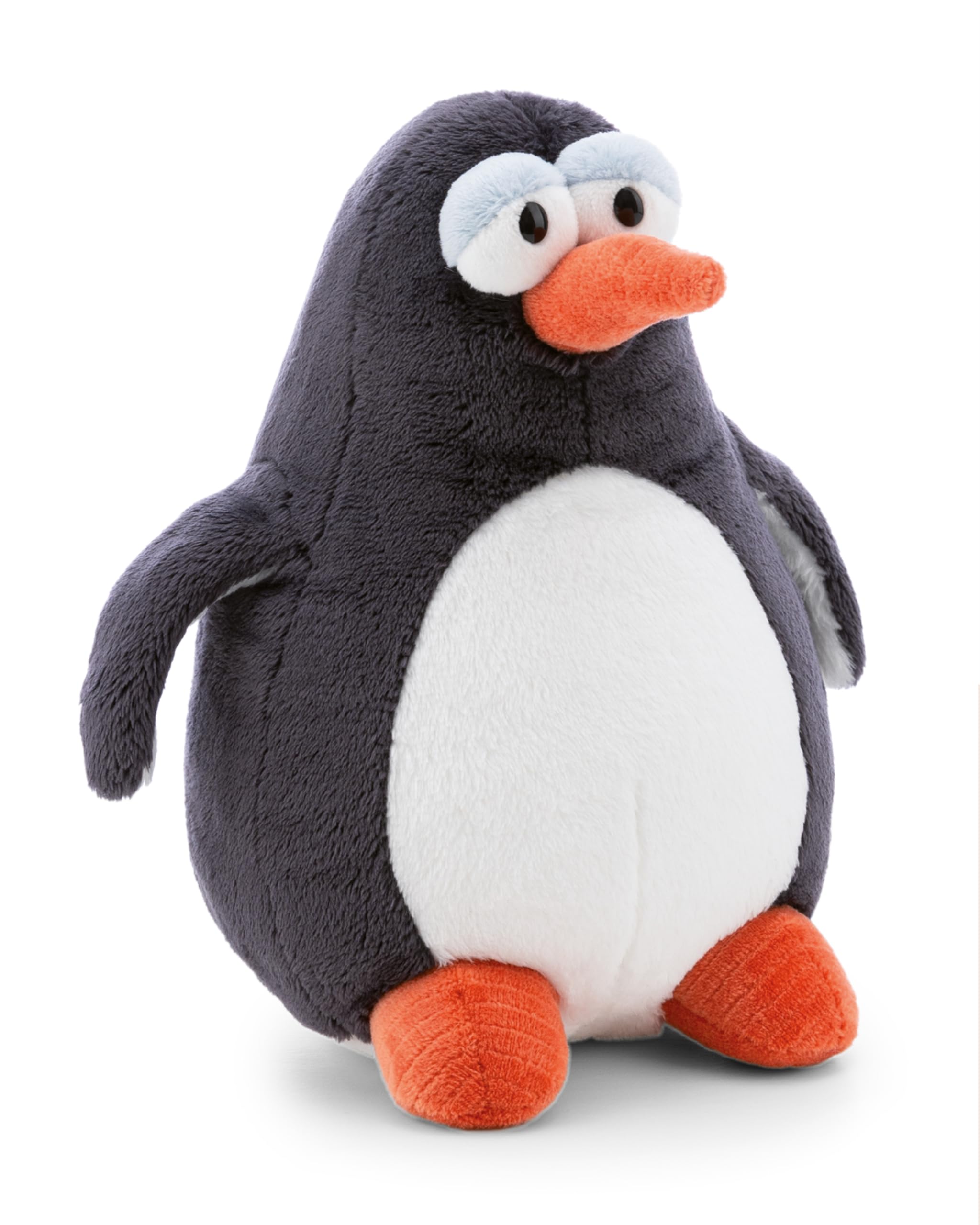 NICI Kuscheltier Pinguin Jorge Thunder 20cm - grau - Weiches Plüschtier – niedliches Stofftier zum Kuscheln & Spielen – tolle Geschenkidee für Kinder & Erwachsene - 62418