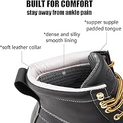 SUREWAY 6 in Mens Soft Toe Work Boots for Men-Full