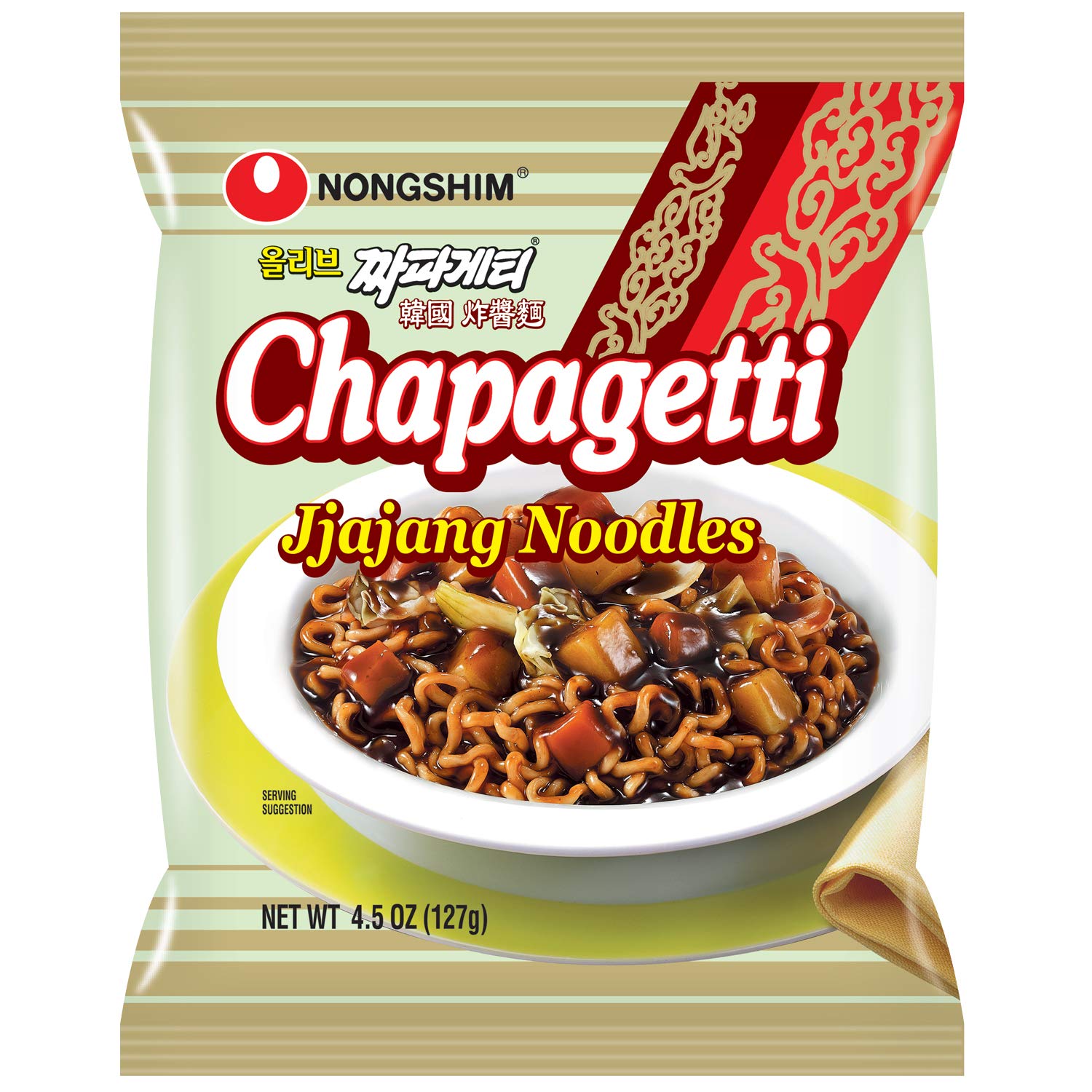 Nongshim Chapagetti Noodle, 4.5 Ounce 
