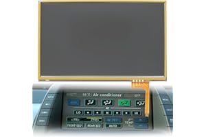 SHOZHO LTA070B512F Touch Screen Information Display 7 inch 4 Pin Compatible with Toyota Prius 2004 2005 2006 2007 2008 2009 Replace LTA070B511F LTA-070B-512F LTA-070B-511F