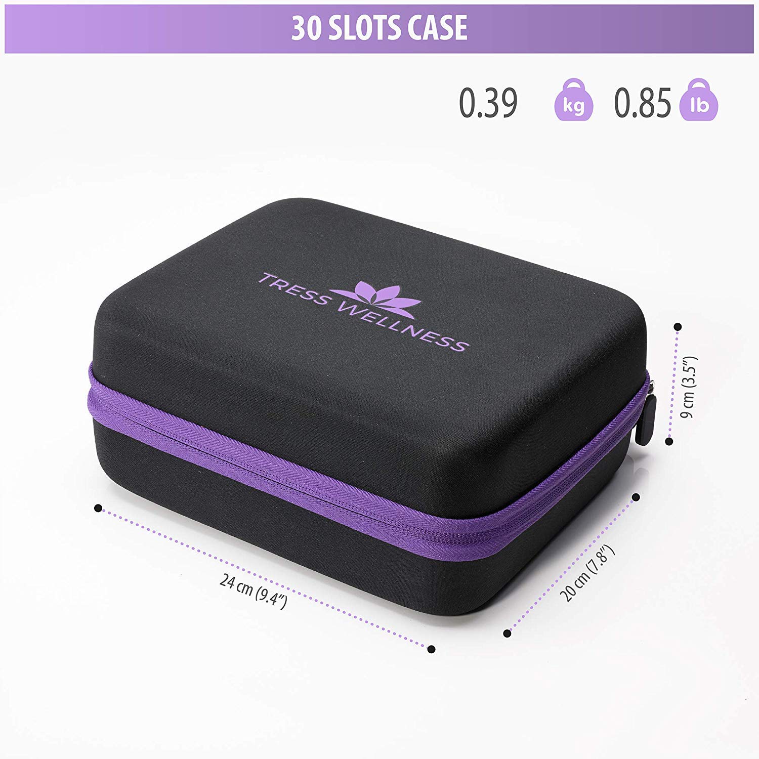 Essential Oil Spa Storage System for 30 Bottles holds 10 15 ml - Holds Young Living & Doterra Containers: Beauty