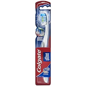 Colgate 360 Total Advanced Full Head Toothbrush, Soft (1 Pack)