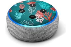IT'S A SKIN Bohemian 3 - Vinyl Decal Skin Compatible with Amazon Echo Dot 3rd Generation Alexa - Decorations for Your Smart Home Speakers, Great Accessories Gift for mom, dad, Birthday, Kids