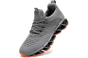 HETOHEC Mens Slip on Walking Running Shoes Blade Tennis Casual Fashion Sneakers Comfort Non Slip Work Sport Athletic Trainer