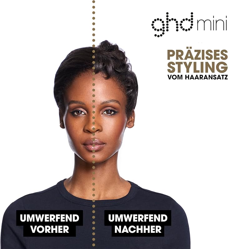 mini Glätteisen: Schmaler Haarglätter für kurze Haare & Ponypartien