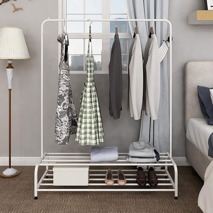 BOFENG Clothes Rack Commercial Grade Heavy Duty Clothes Stand Rack With