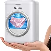 minilife Underwear Washing Machine, 2L Mini Washer, Women | Small Washing Machine,No Installation Required,Portable, Cordless Rechargeable, 3 Wash Modes, USB-C Charging, 4000mAh Battery