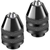 2 Pack Keyless Chuck Keyless Drill Chuck for Dremel 4486 Keyless Chuck | Keyless Drill Chuck Model 100 200 275 285 300 398 395 400 700 750 770 780 800 3000 4000 4300 7300 7700 8050 8200 8220