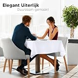 Utopia Kitchen Rectangle Tablecloth 140x240 cm Pack of 2 White view 7
