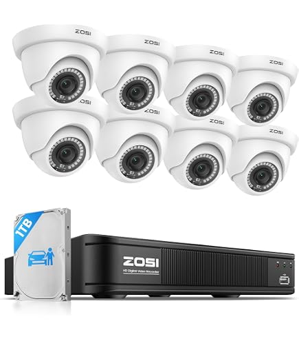 Amazon.com : ZOSI H.265+ 1080p 16 Channel Security Camera System