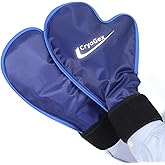 2 Wrist Hand Hot Cold Ice Pack Wraps - High Amount of Gel for High Efficiency - Perfect for Chemo (Set of 2)