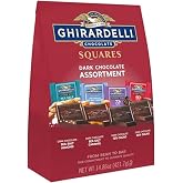 Ghirardelli Dark Assorted Squares Bag, X-Large, 14.86 Ounce