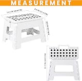 Utopia Home Folding Step Stool 9 Inch Portable Anti Slip Surface 300 lbs view 2