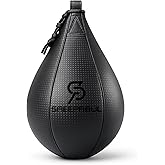 SAEEPABUL Speed Bag,Speed Bag for Boxing,PU Leather Reflex Training Pear Shaped Punching Bag,Fast Reaction Skills Development Perfect for Kids Teens Adults Boxing Coaches