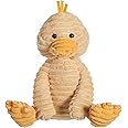 Apricot Lamb Toys Plush Corduroy Duck Stuffed Animal Soft Cuddly Perfect for Child (Medium, 12 Inches)