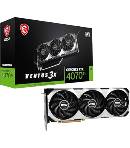 新品　MSI RTX 4070 ti super 16GB ventus 2X Amazon.com: MSI GeForce RTX 4070 Super 12G Ventus 2X OC