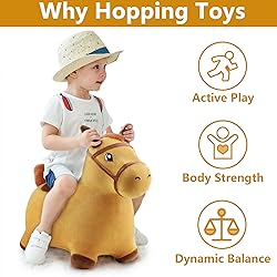iPlay, iLearn Bouncy Pals Hopping Horse, Toddler