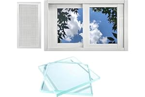 Vinyl Basement Window Kitchen Window with Frosted Glass and Screen Lockable Aluminum Frame Sliding Windows 28x13 32x16 32x18 