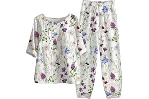 LITETAO Two Piece Outfits for Women 2023 Women's Casual Linen Button Shirt High Waist Loose Curvy Straight Leg Pant