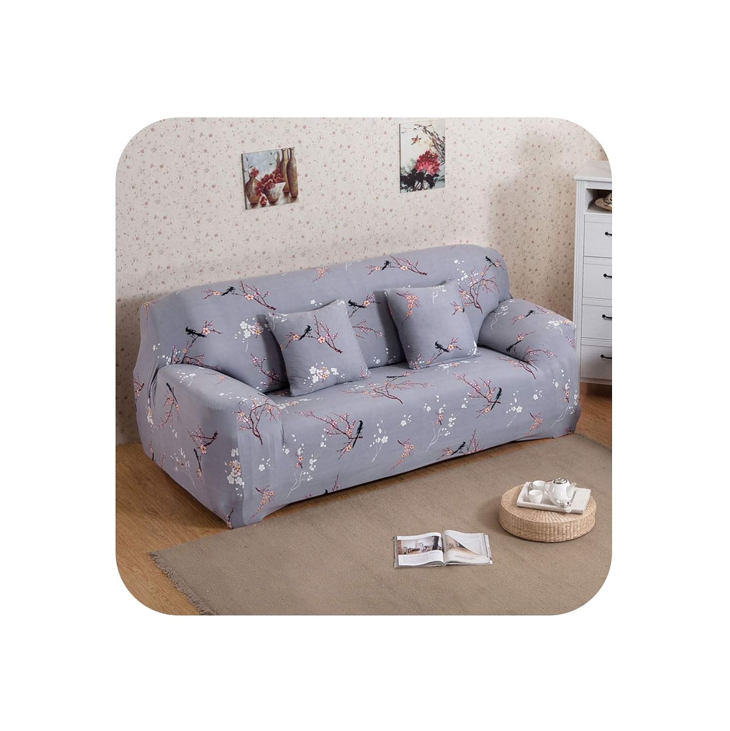Amazon Com Meiguiyuan Slipcovers 24 Colors Sofa Cover Elastic