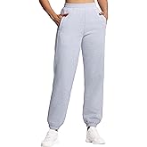 THE GYM PEOPLE Women's Fleece Sweatpants Warm Workout Joggers Pants with Pockets