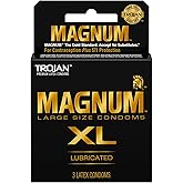 Magnum Large Size XL Condoms, 3ct