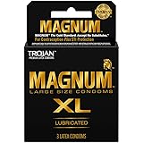 Magnum Large Size XL Condoms, 3ct