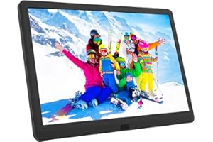 Atatat 10 inch Digital Frame with IPS Screen Digital Photo Frame Adjustable Brightness, Support Sleep Mode Photo Deletion,1080P Video, Music,Slideshow,Remote, Digital Picture Frame