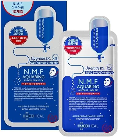 Amazon メディヒールアンプルマスク N W F アクアリング ナチュラルウォーターファクター 10pcs スキンケア 基礎化粧品 通販