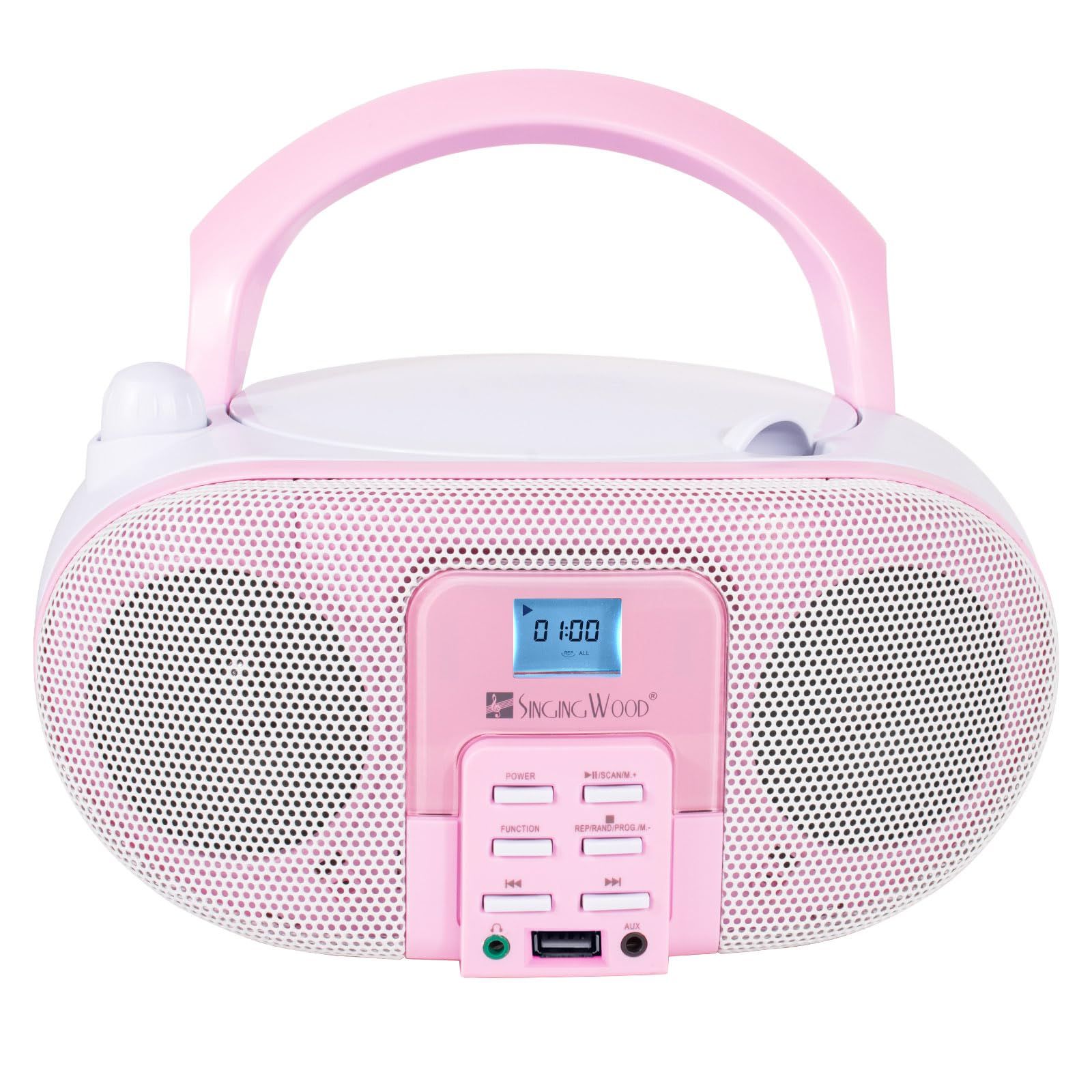 SingingWood GC01 Macarons Series Portable CD Player Boombox with