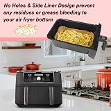 BYKITCHEN 150 Pcs Air Fryer Liners for Ninja Dual AF300UK AF400UK 9.5L view 6